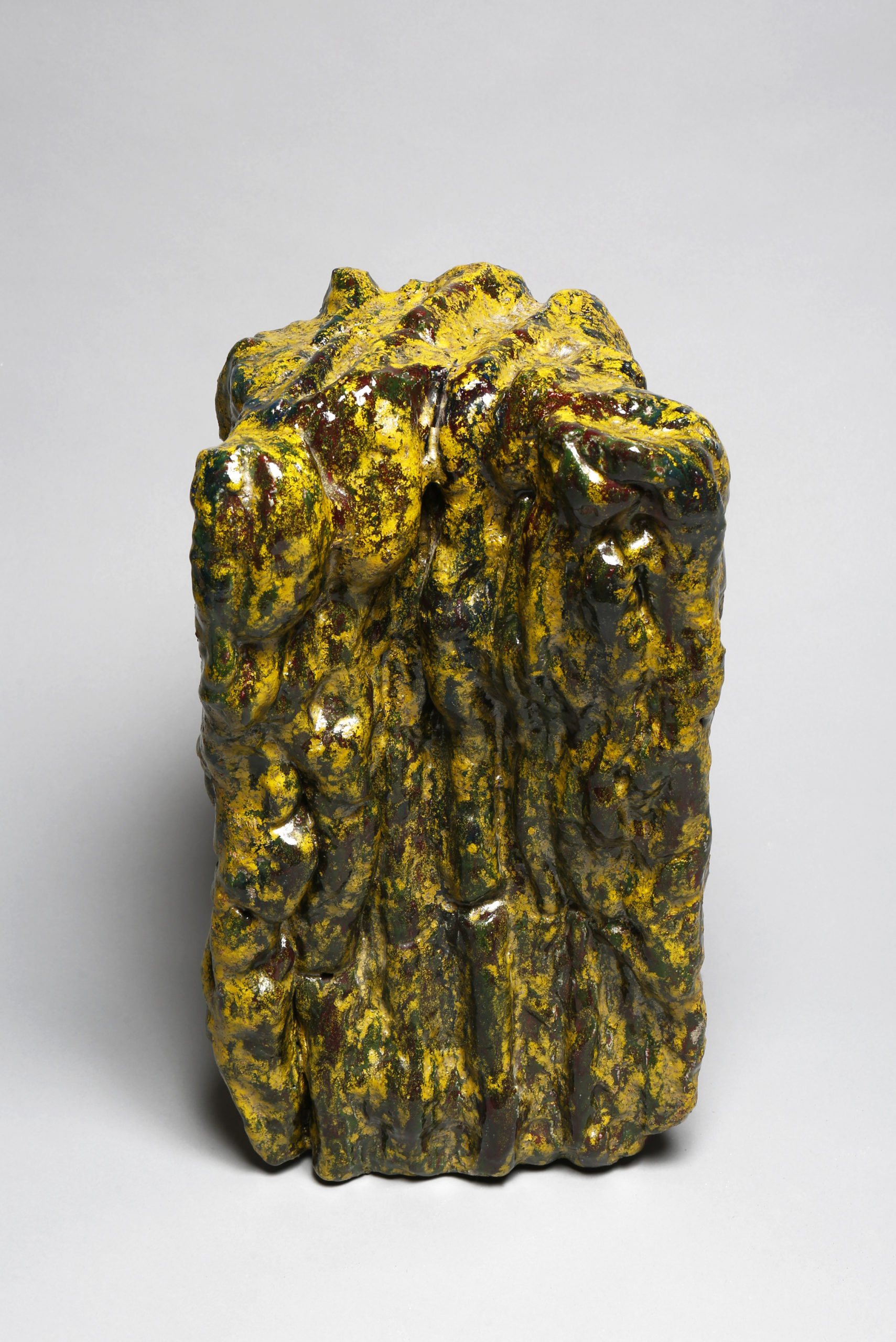 Sculpture émaillée lichen Alain Gaudebert - Galerie Avenir - © Philippe Cibille